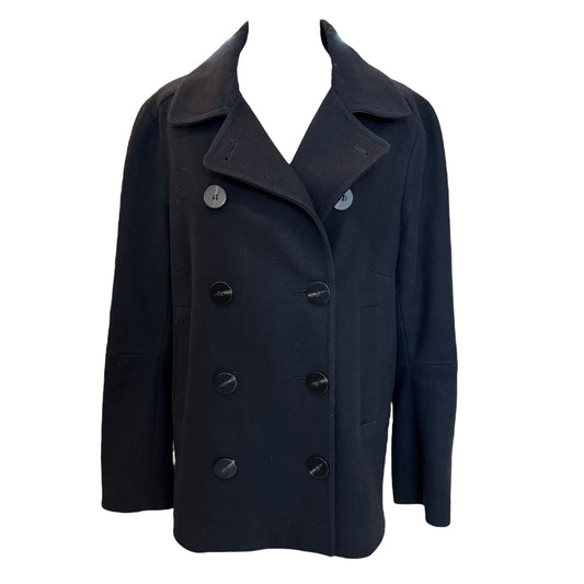 Jigsaw Black Pea Coat - 16