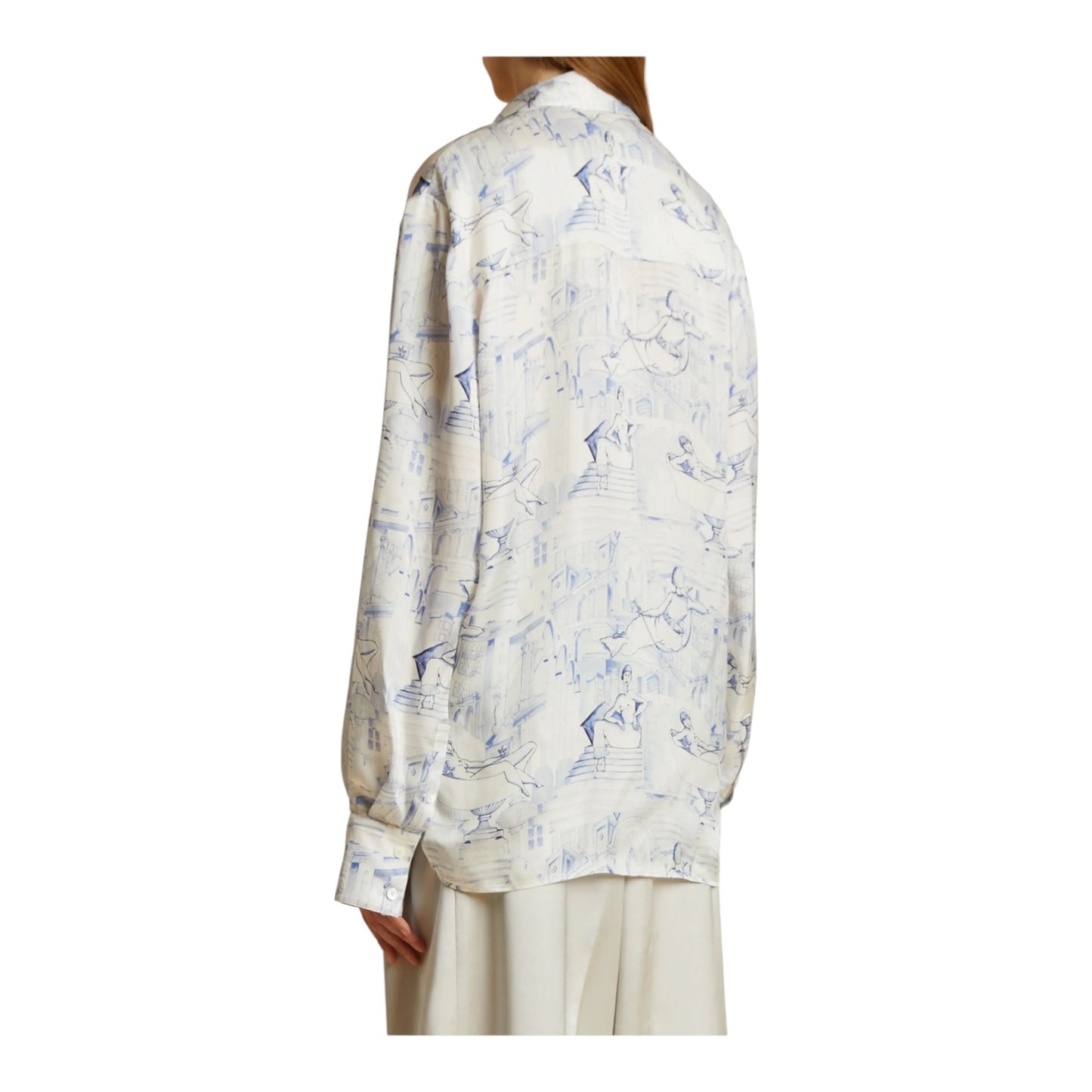 Khaite The Minta Graphic Print Shirt - 14
