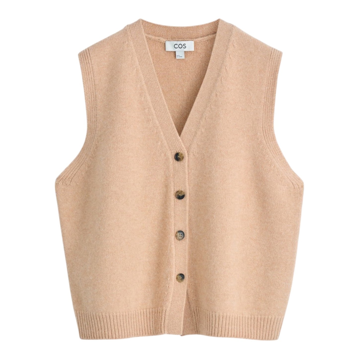 COS Knitted Cashmere Blend Vest - 10/12