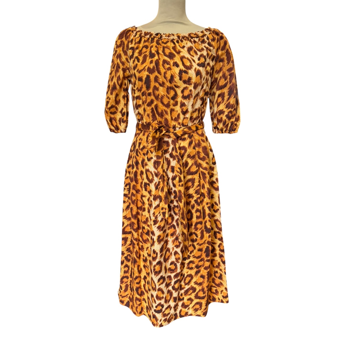 Kate Spade Panthera Puff Sleeve Dress - 8 - NEW