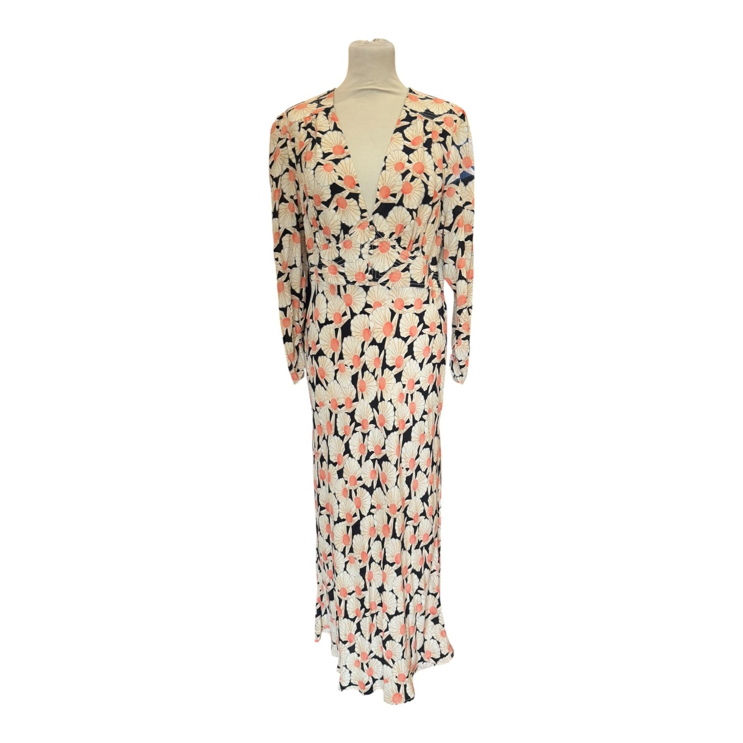 Rixo Selma Silk Shell Dress - 12