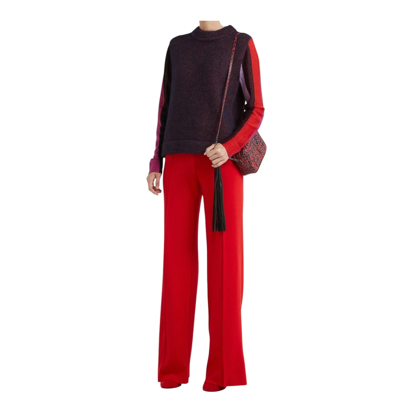 Paul Smith Lurex Sleeve Knit Jumper - 12/14 - NEW