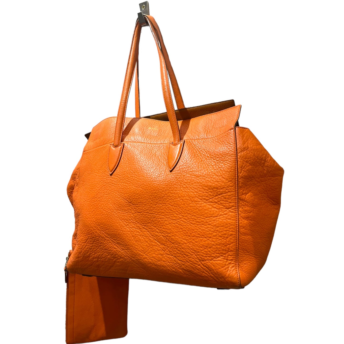 Max Mara Orange Tote Bag