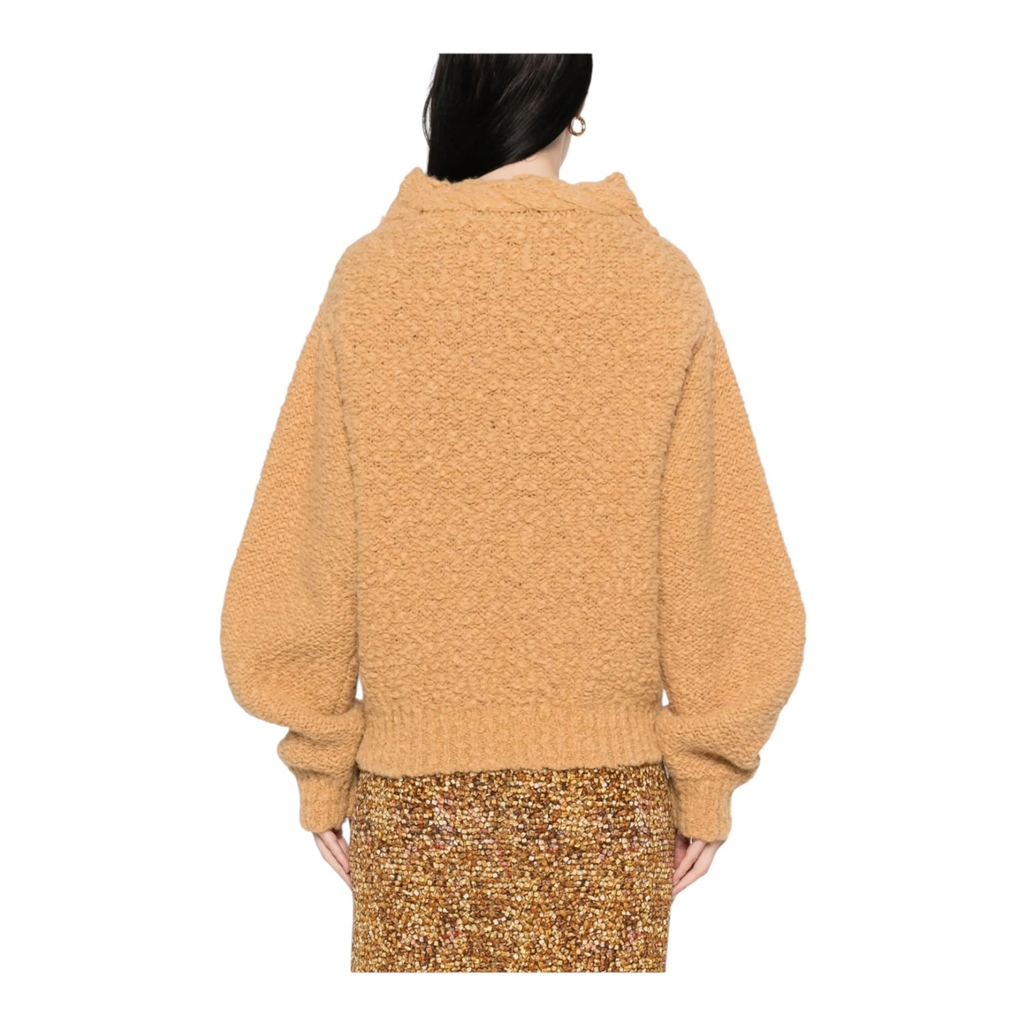 Isabel Marant Romane Sweater in Caramel Brown - 12