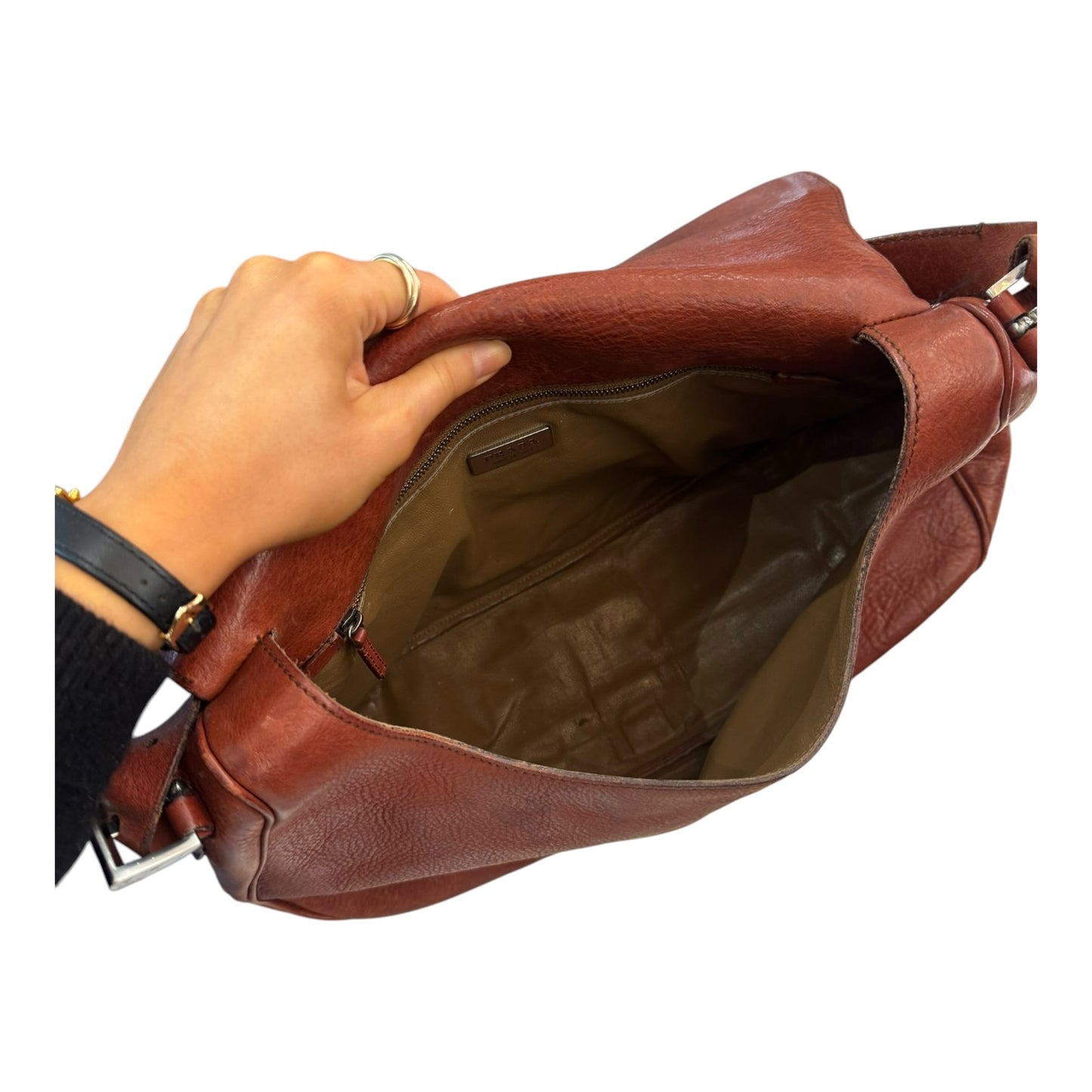 Prada Brown Shoulder Bag