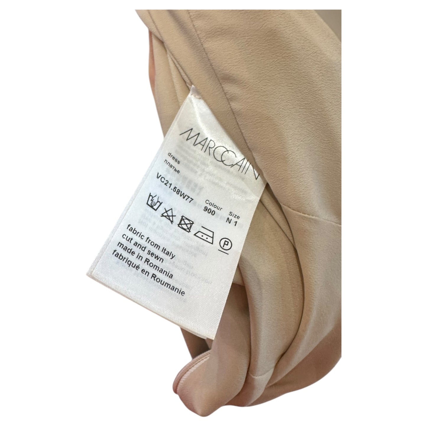 Marc Cain Blush Spot Dress - 8/10