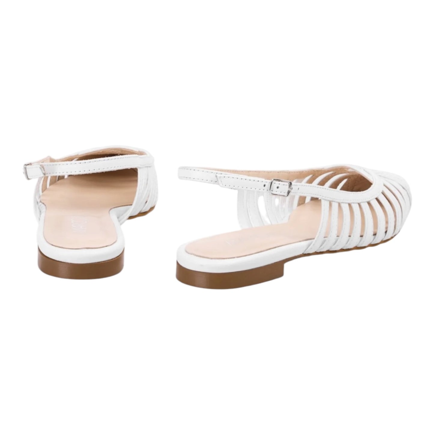 Marc Cain Rethink Together Flat Slingbacks - 37/4 - NEW
