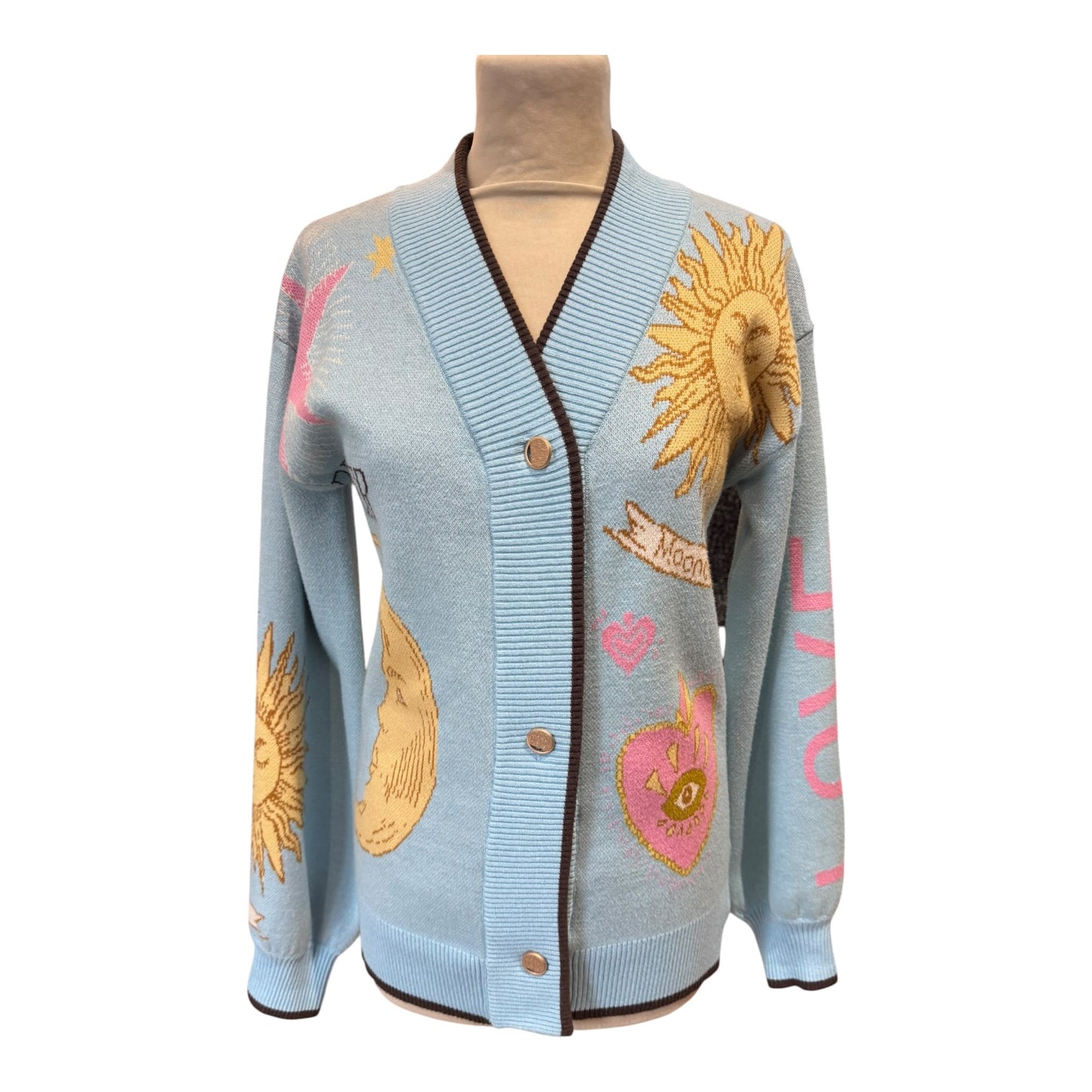 Never Fully Dressed Blue Blue Mystical Cardigan - 8/10