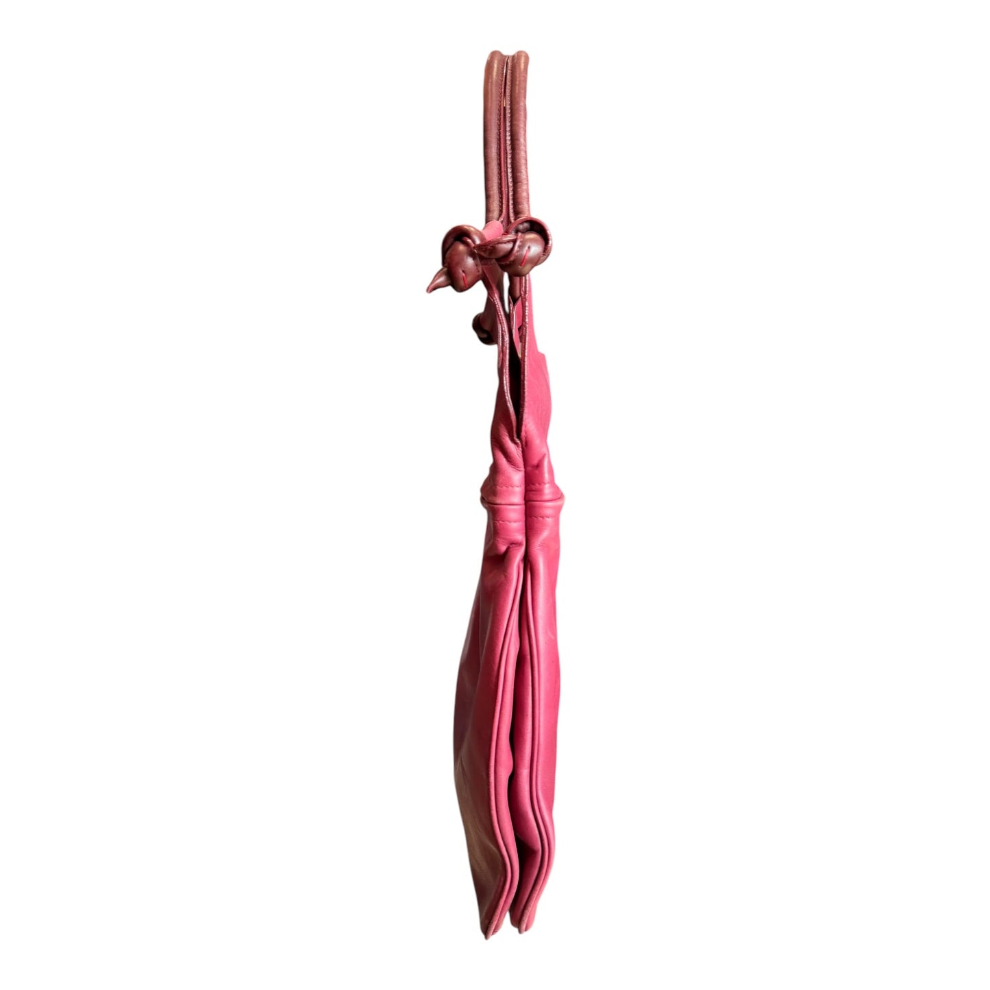 Mulberry Dark Pink Saddle Bag