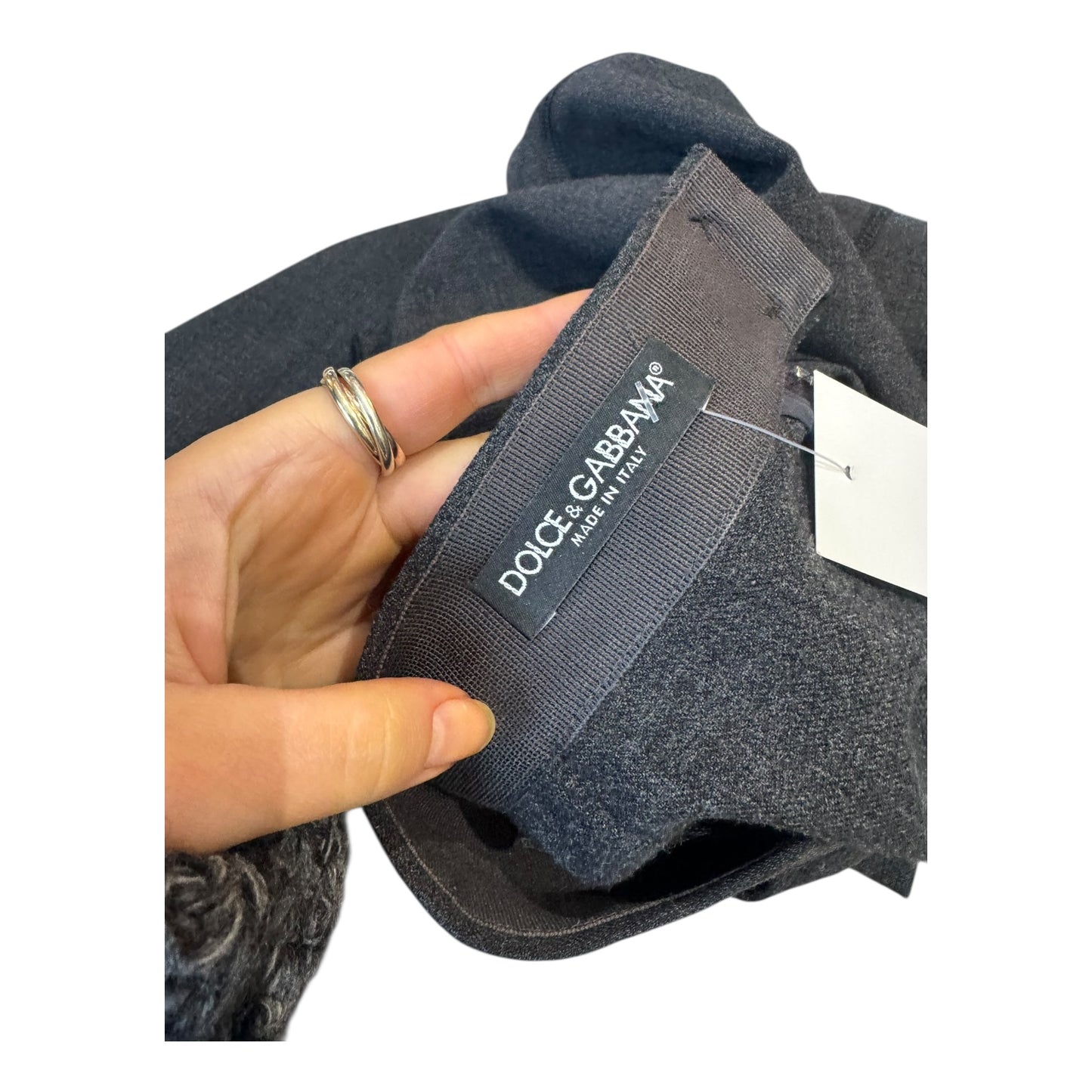 Dolce & Gabbana Wool Knee Length Skirt - 10