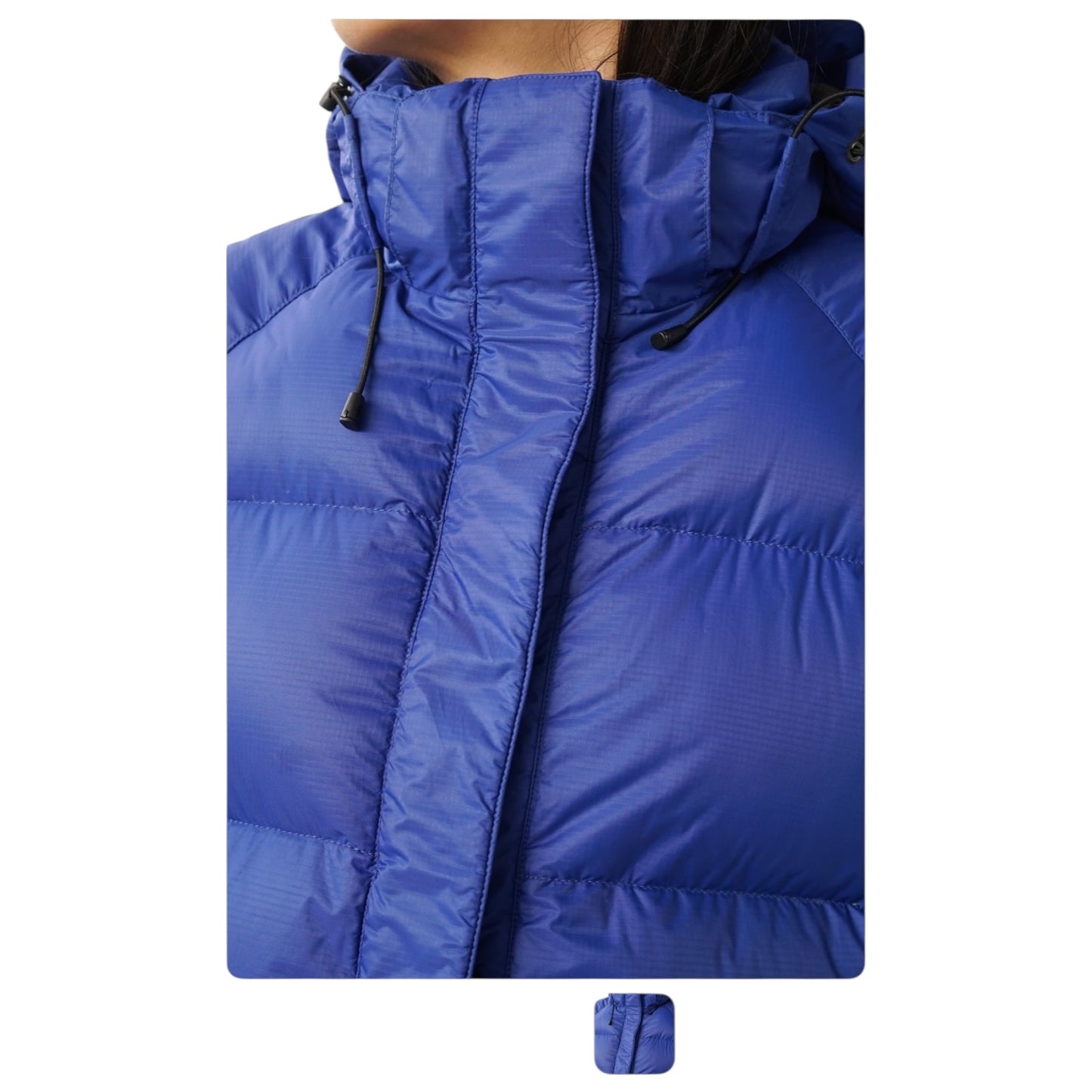 Canada Goose Blue Approach Down Puffer Jacket - 10/12