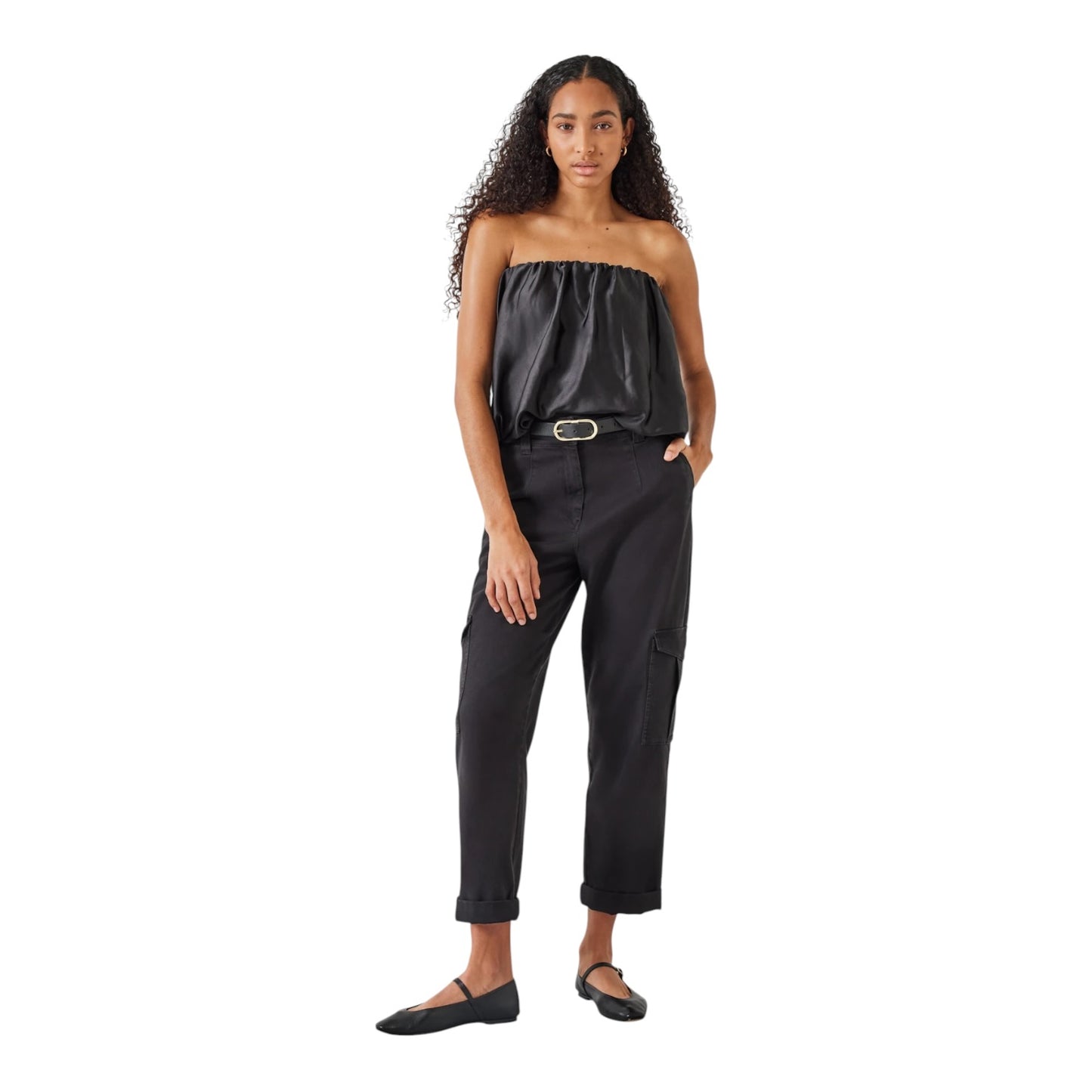 Hush Black Lexia Strapless Top - 8 - NEW