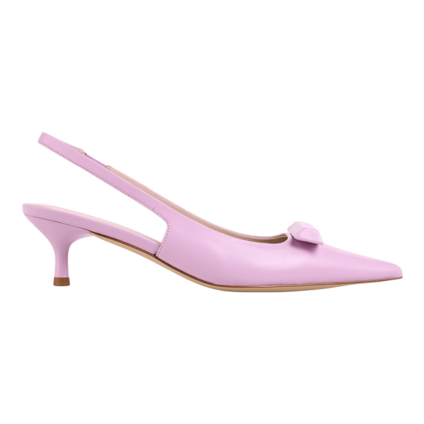 Marc Cain Pink Elegant Leather Sling Pumps - 39 / 6