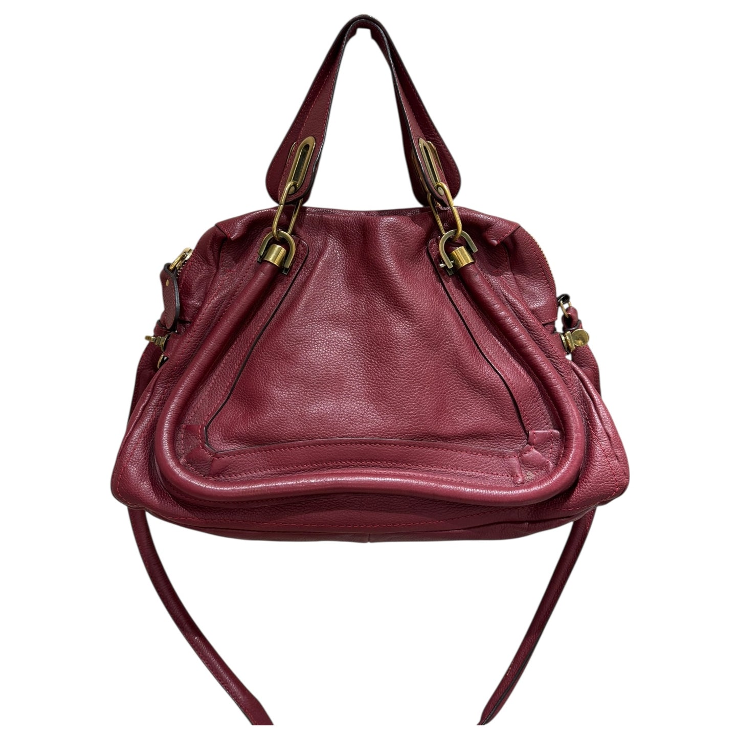 Chloé Paraty 2Way Bag in Brick Red