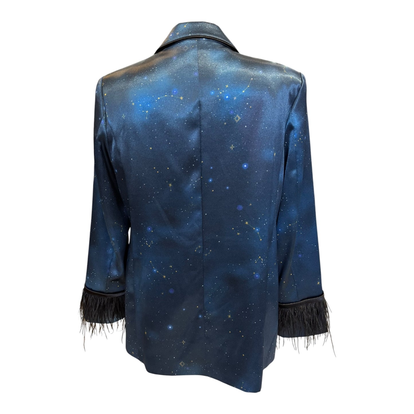 Marc Cain Detachable Feather Constellation Blazer - 12