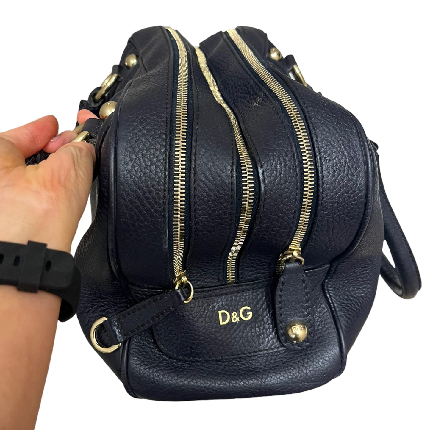 D&G Blue Leather Bag