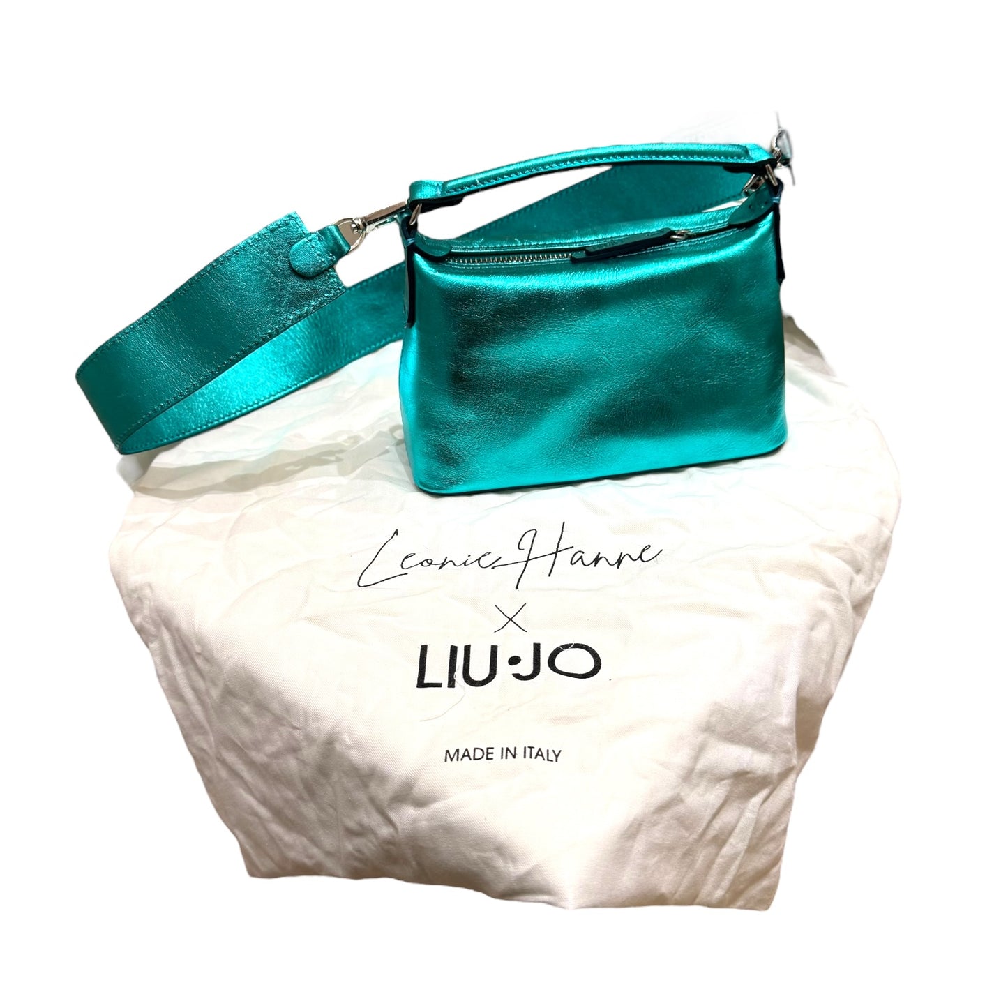 Leonie Hanne X Liu Jo Turquoise Bag