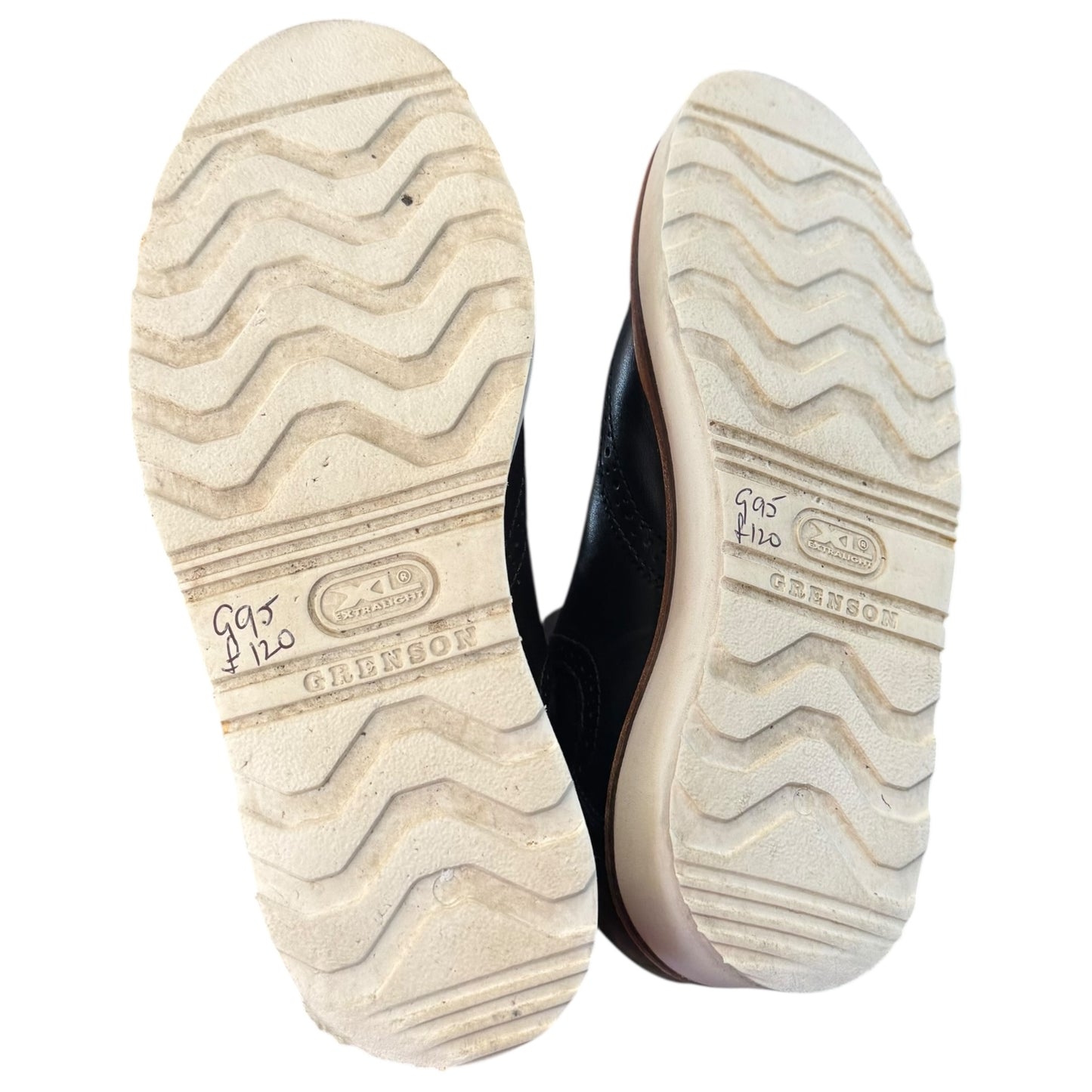 Grenson Alice Black Leather White Sole Chelsea Boots - 5