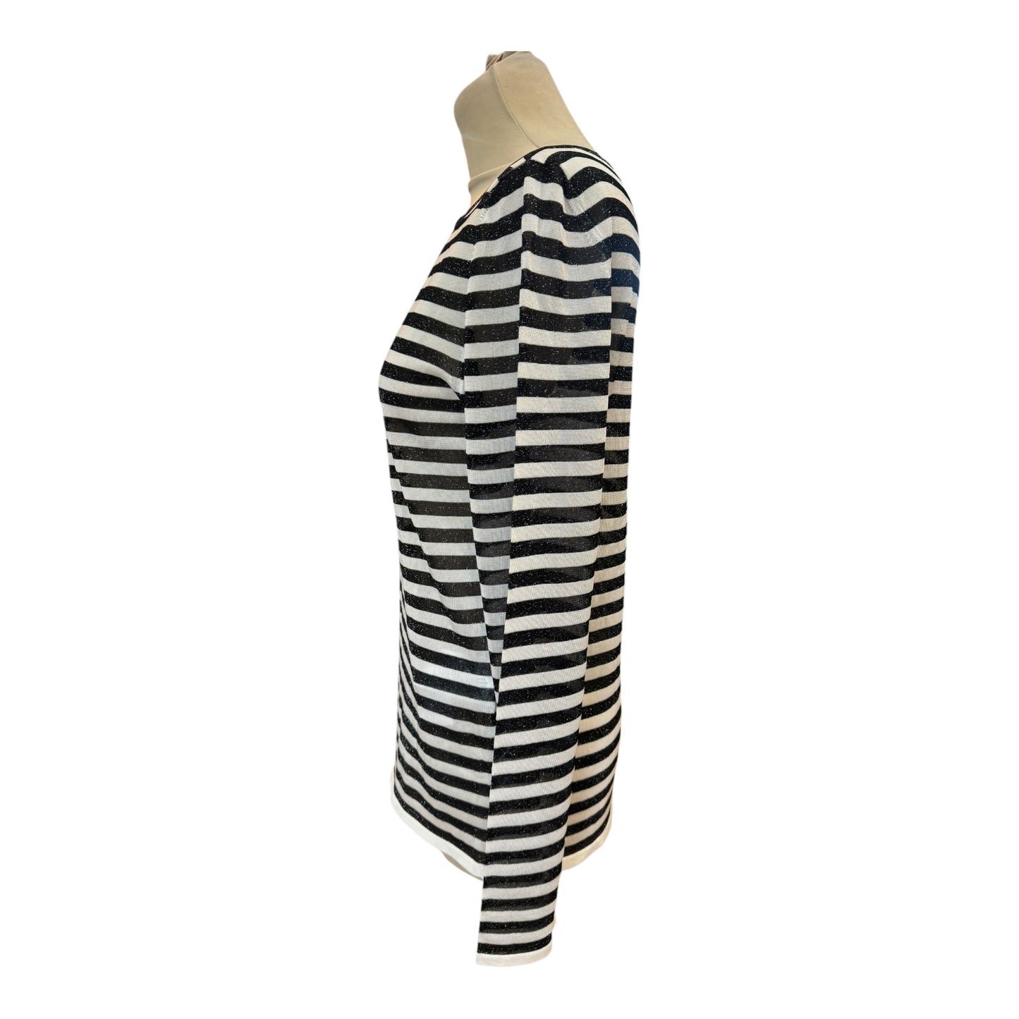 Max Mara Black & White Talco Sweater - 12