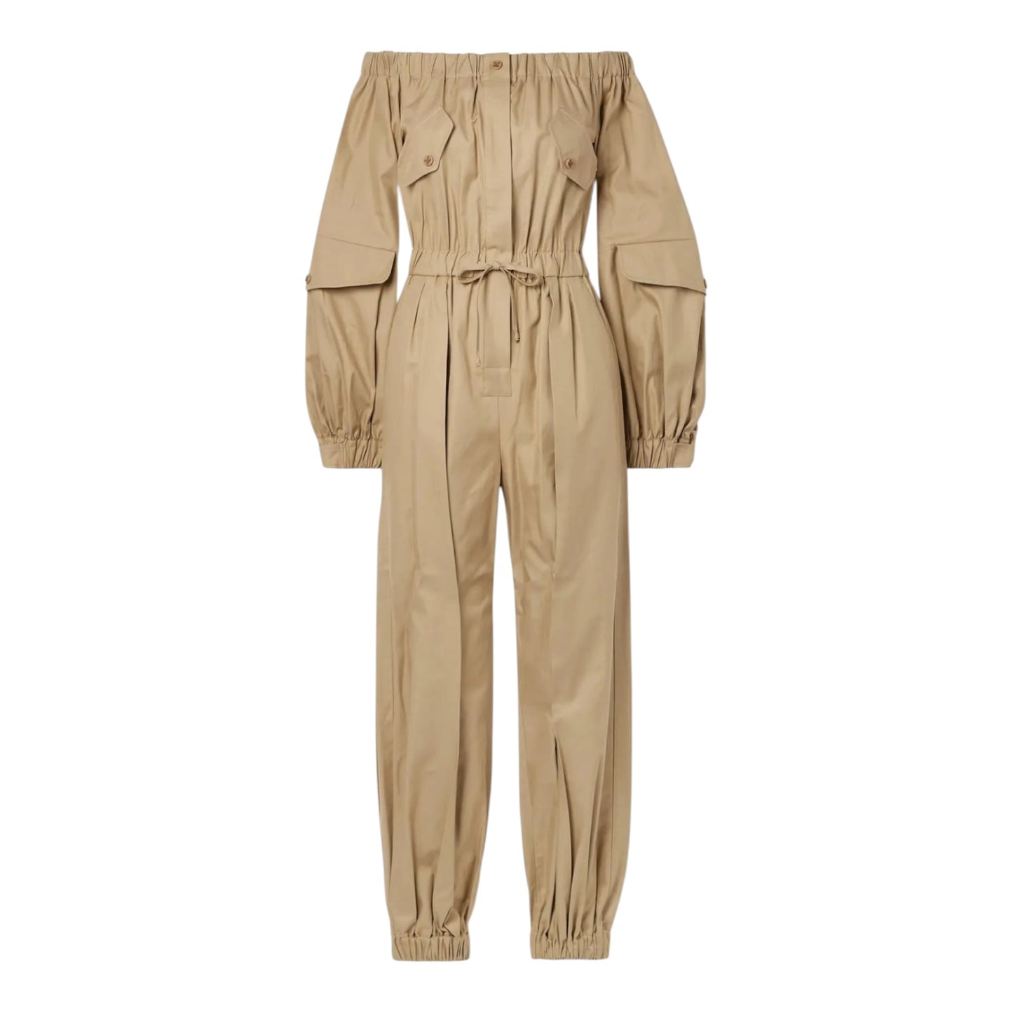 Max Mara Romana Off The Shoulder Jumpsuit - 10