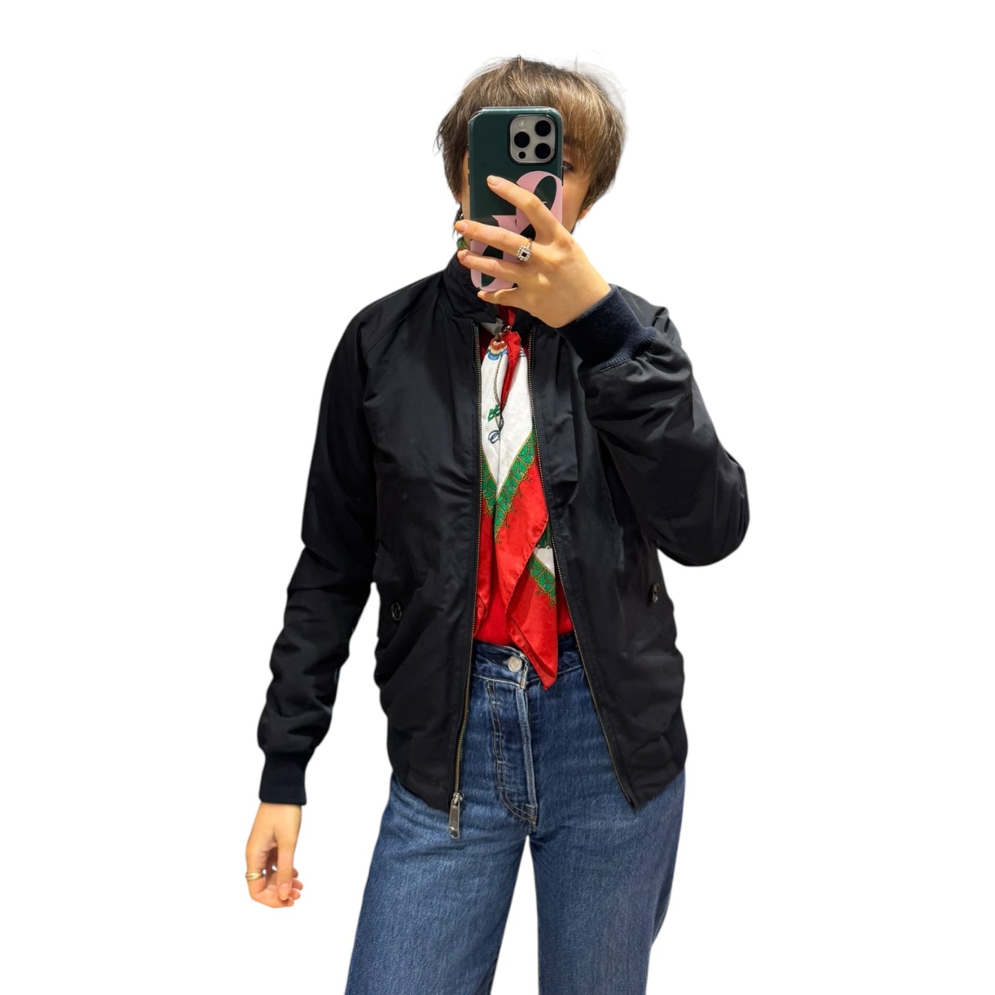 Baracuta Navy Bomber Jacket - 6/8