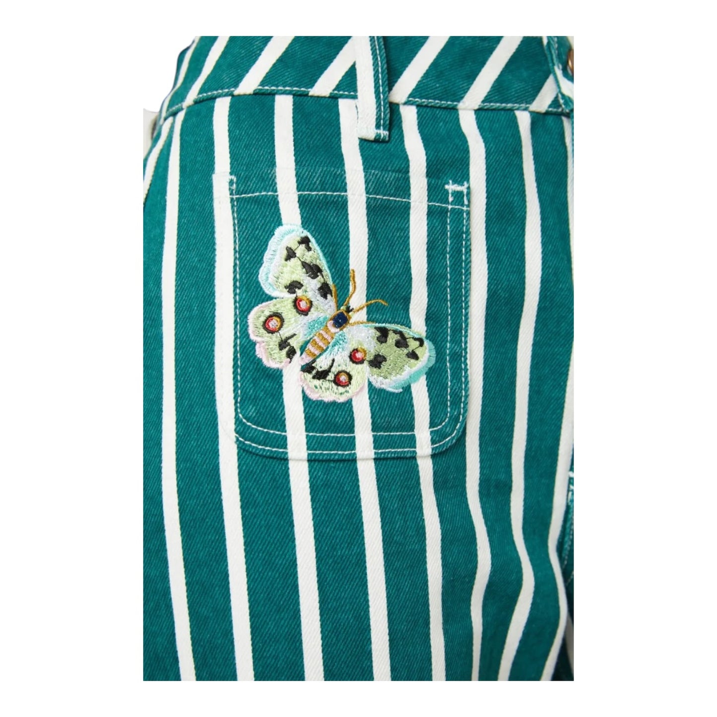 Gorman Green Stripe Garden Variety Jean - 16