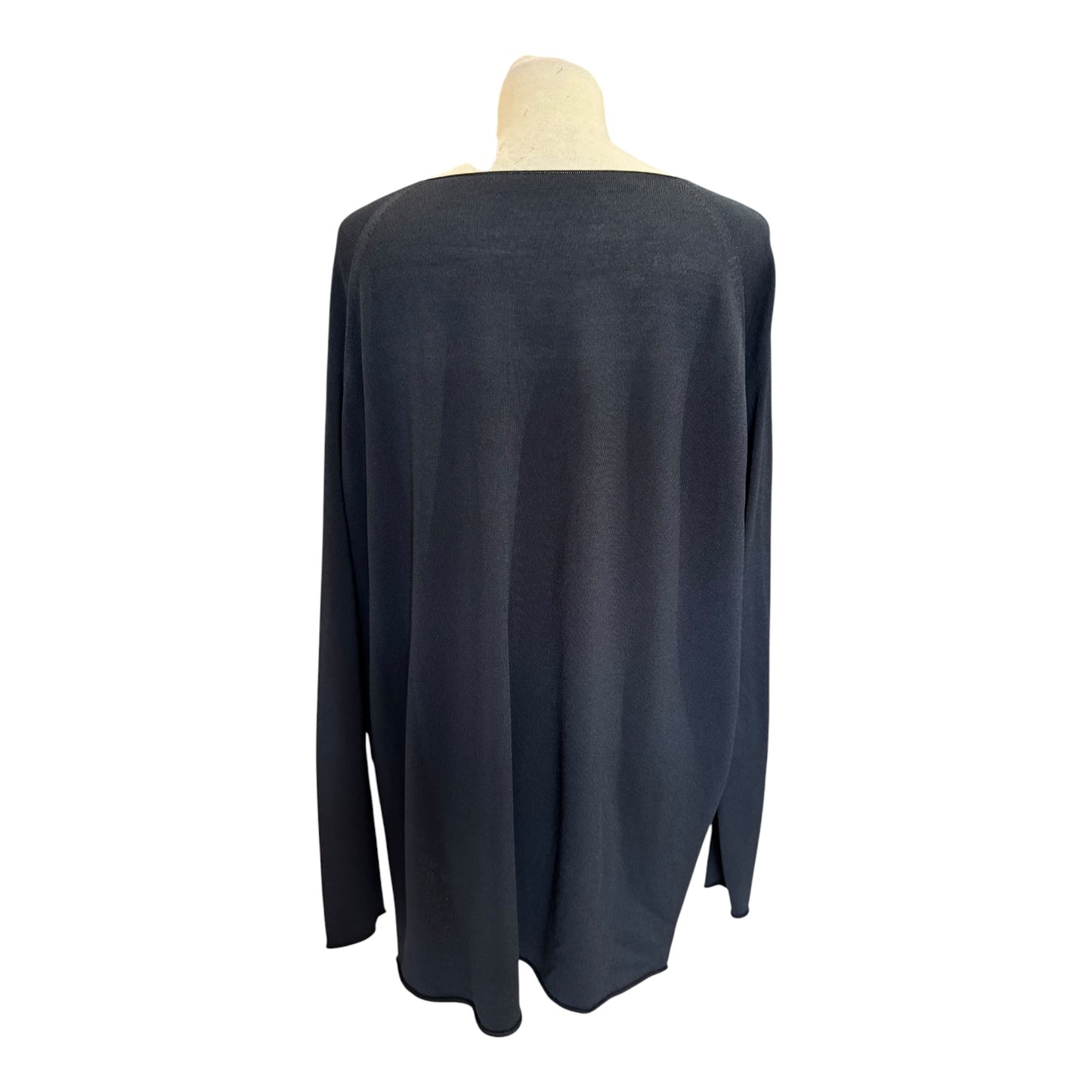 Annette Gortz Black V Neck Jumper - 14
