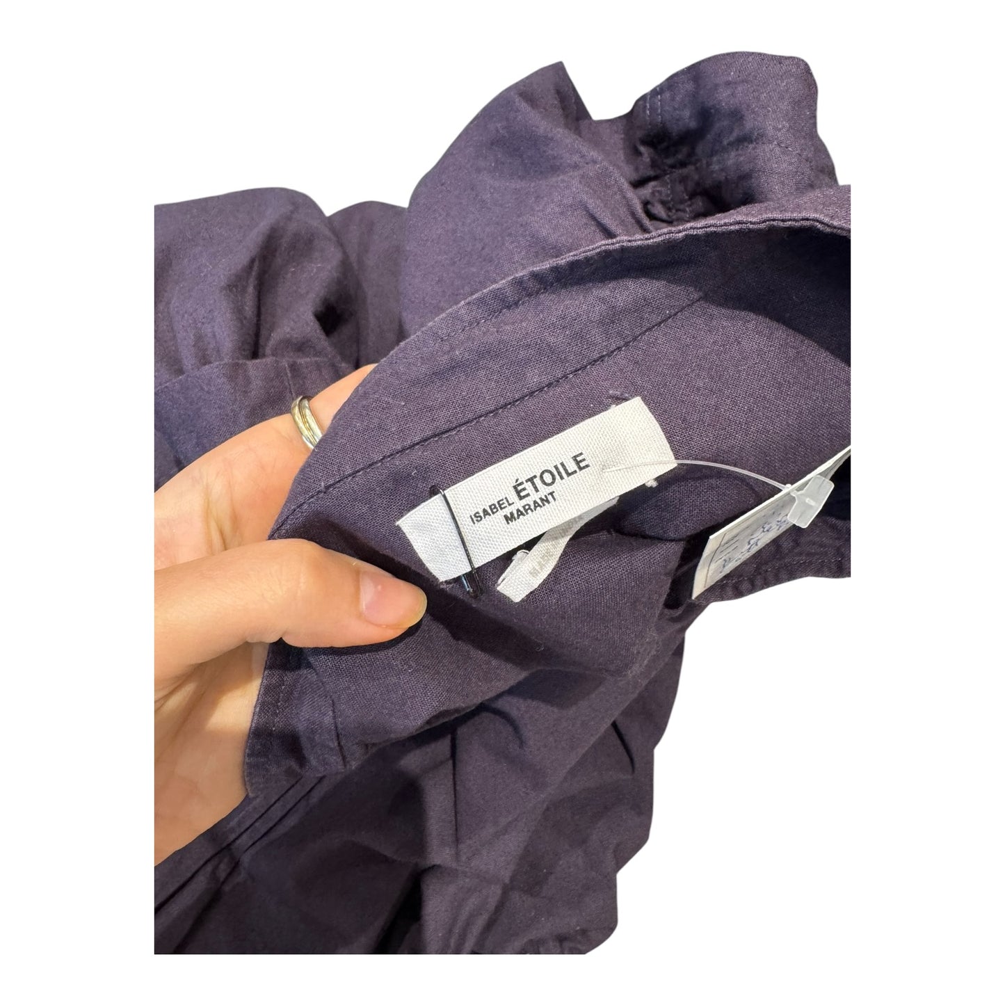 Marant Étoile Okina Pintucked Cotton Blouse - 14