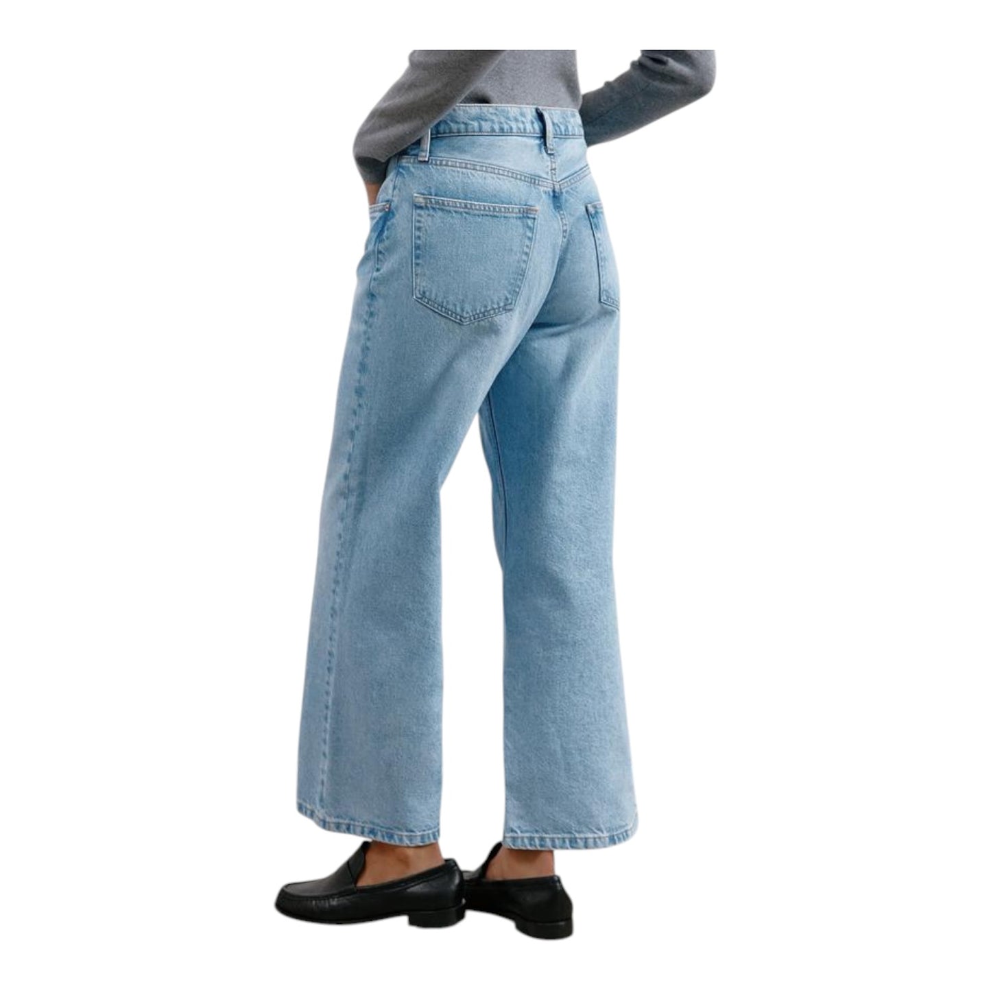Albaray Organic Cotton Cropped Jeans - 16