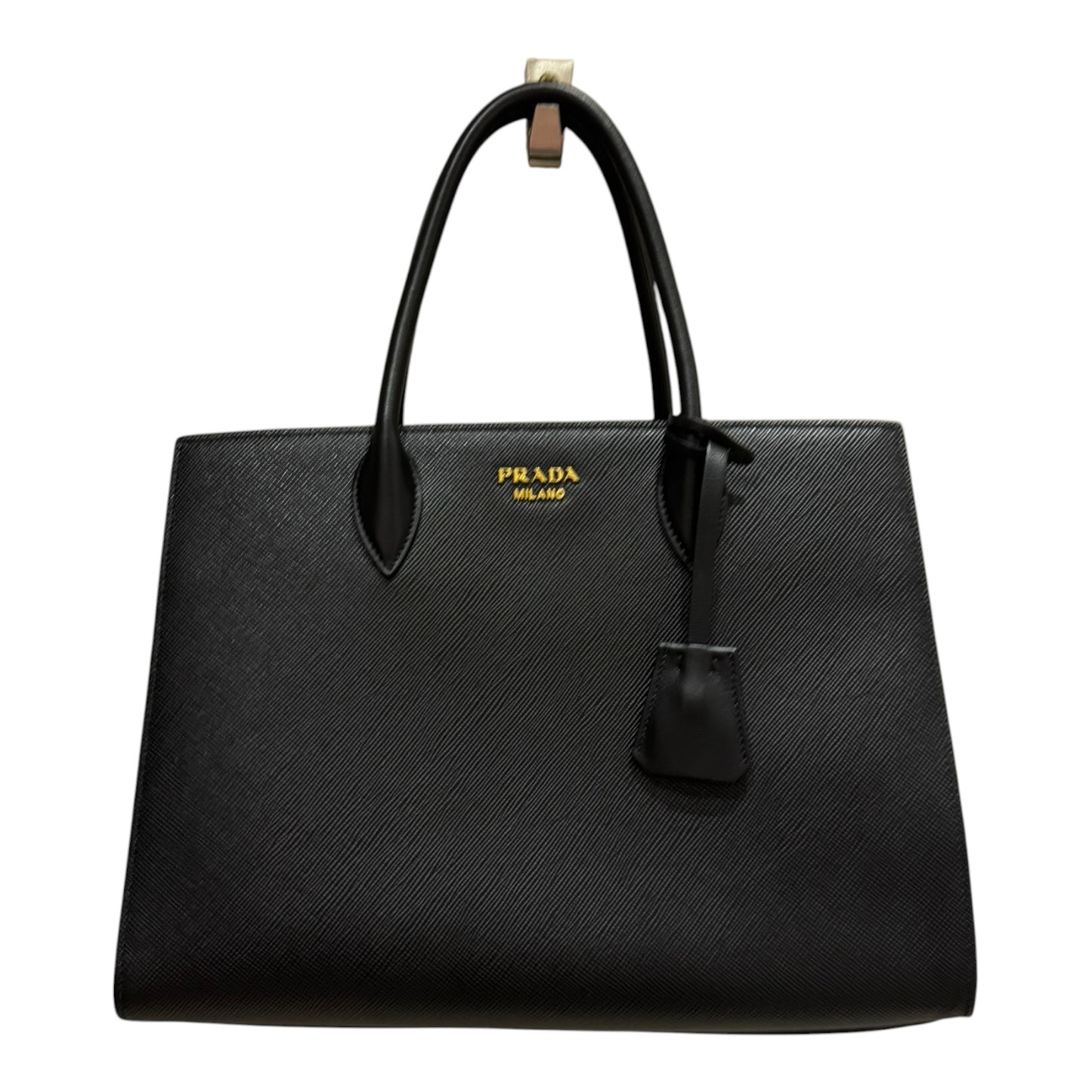 Prada Saffiano Cuir City Bibliotheque Large Tote