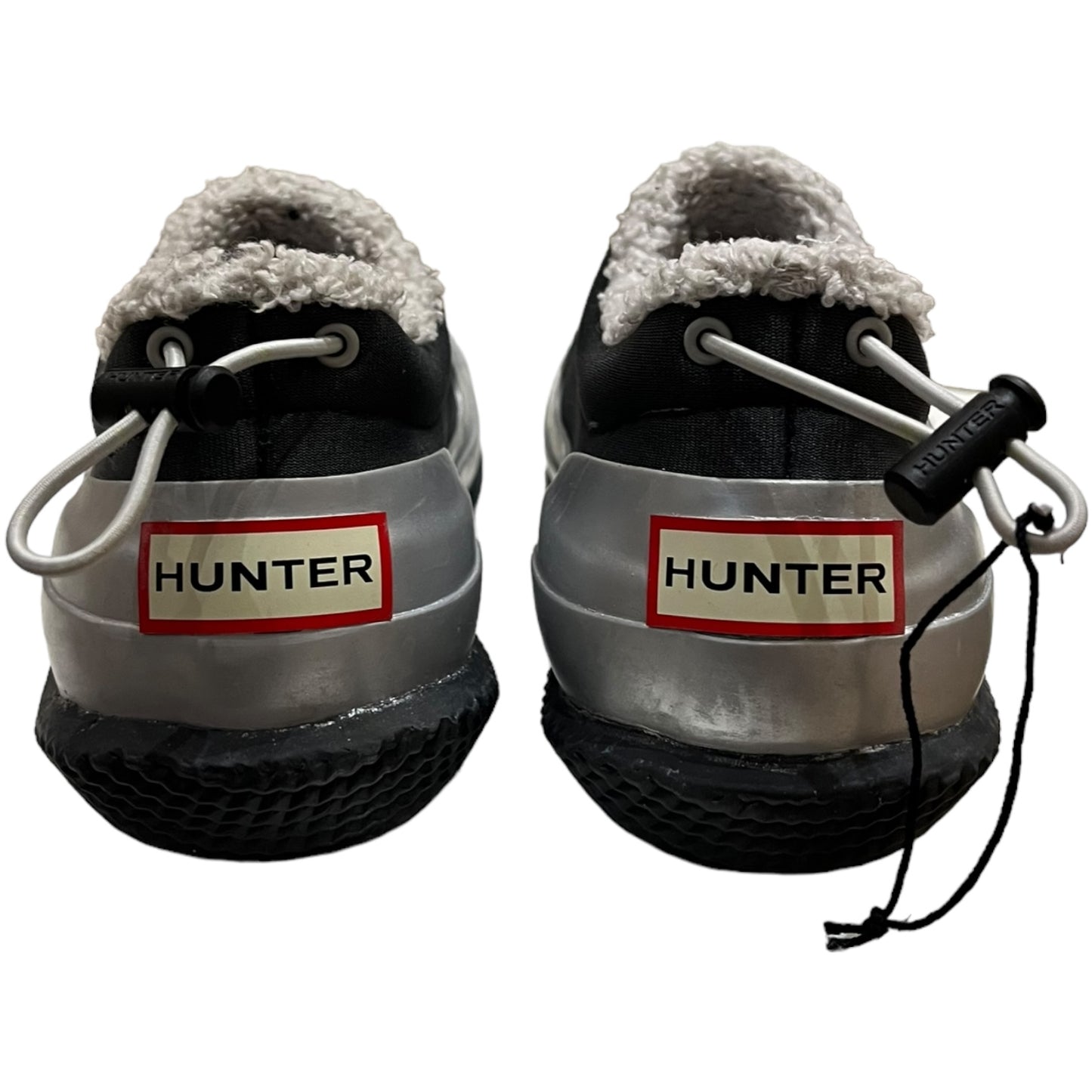 NEW Hunter Silver Wellie Boots