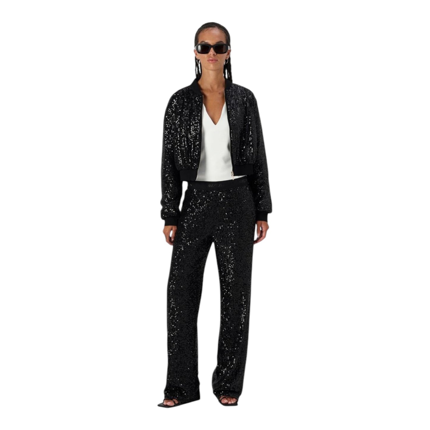 Marc Cain Sequin Bomber Jacket - 10