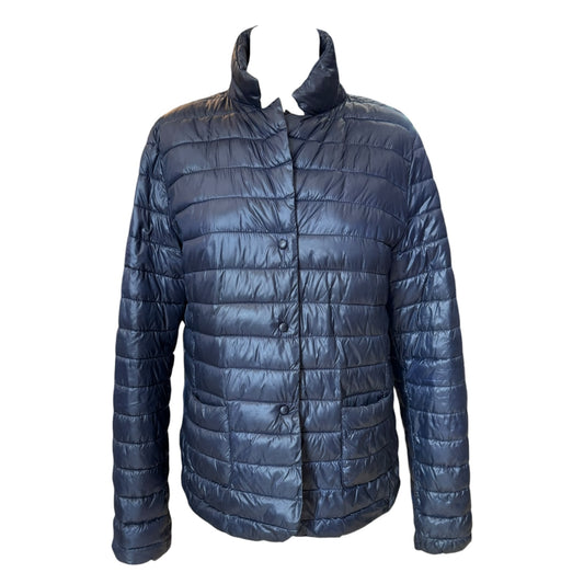Emme Marella Navy Padded Jacket - 12/14
