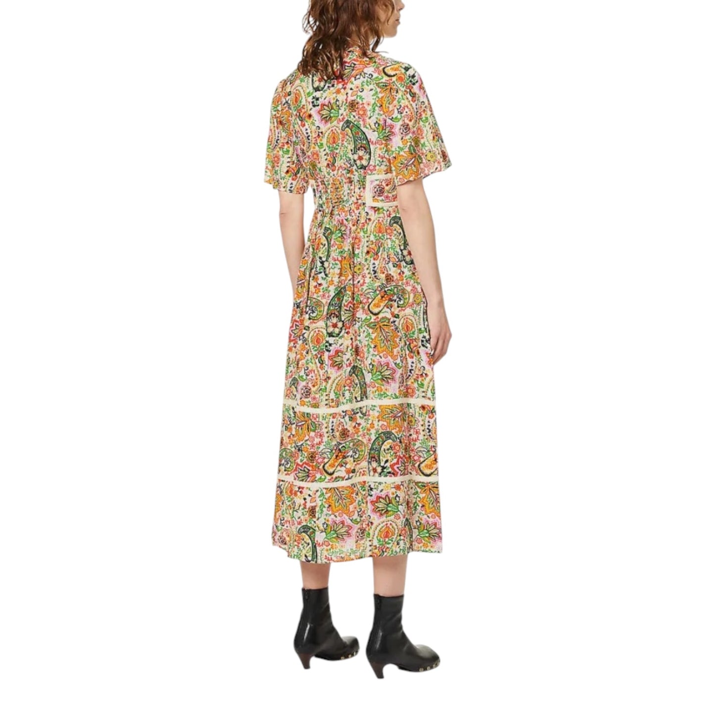 Ba&sh Benja Printed Midi Dress - 6/8