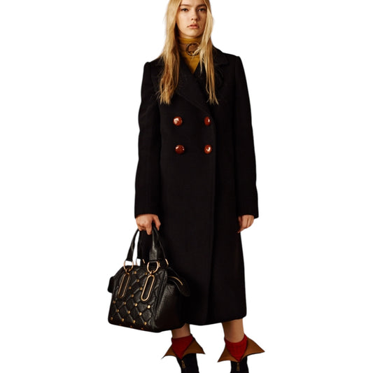 See By Chloe Navy Coat - 12