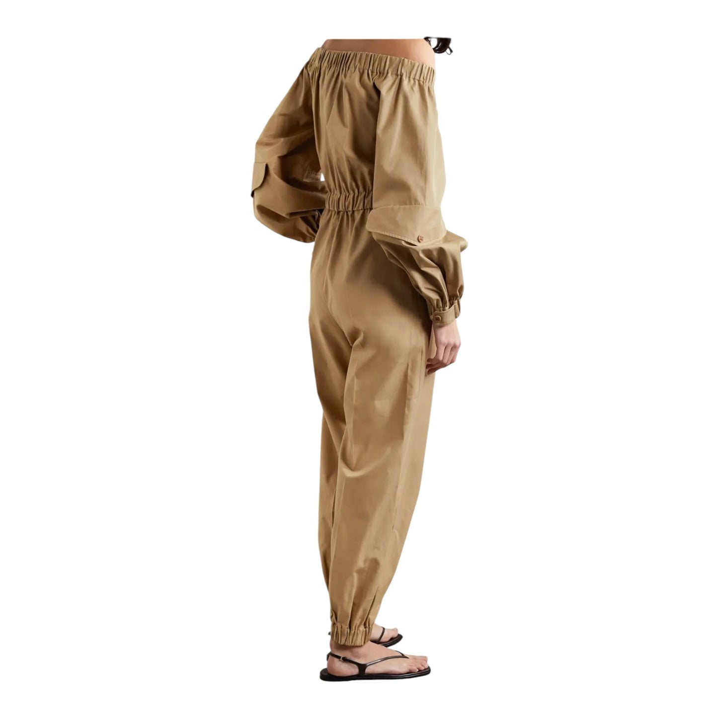 Max Mara Romana Off The Shoulder Jumpsuit - 10