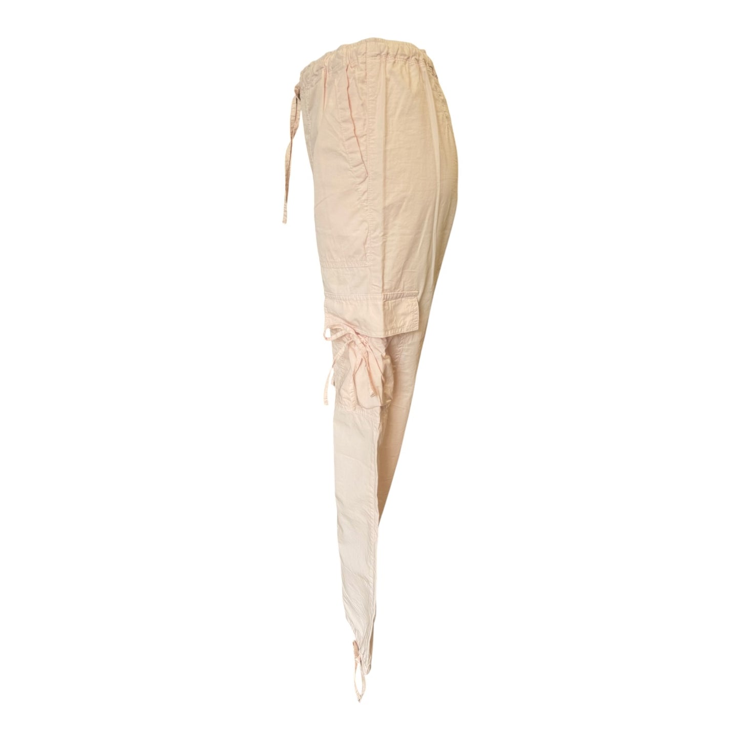 Mint Velvet Pink Parachute Cargo Trousers - 10