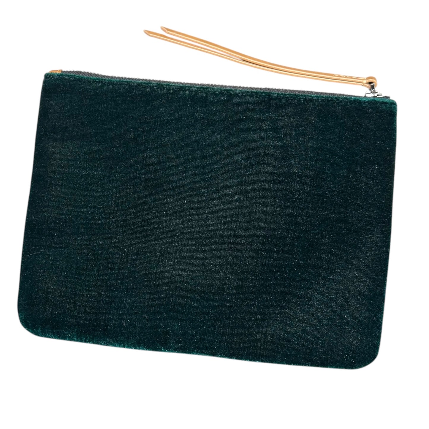 Clarks Velvet Green Clutch