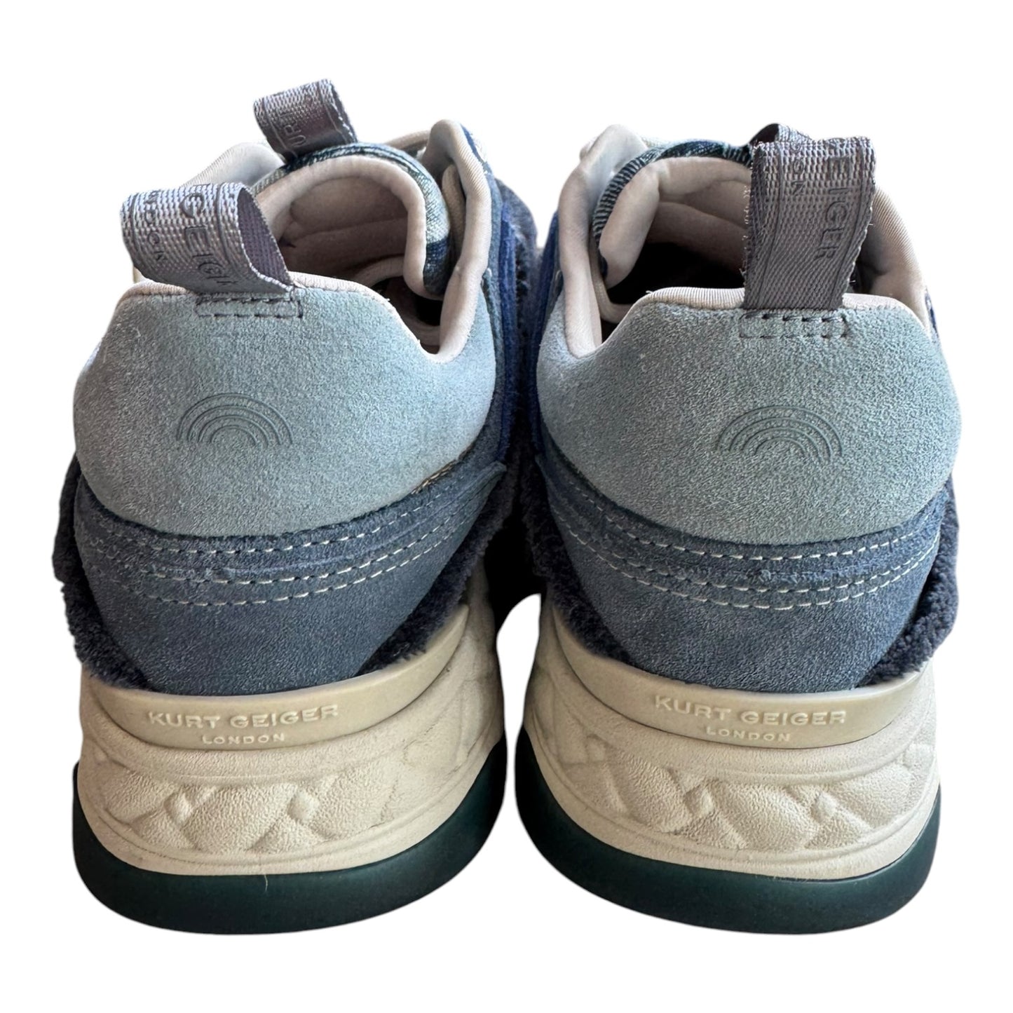 Kurt Geiger Kensington Denim Panelled Trainers - 40/7