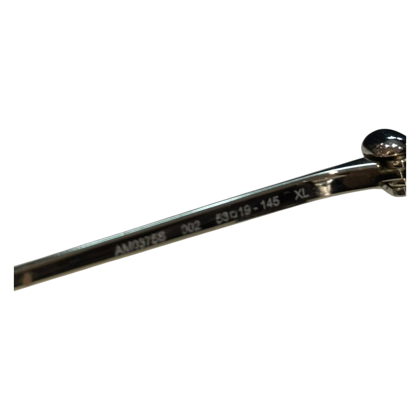 Alexander McQueen Brown and Gold Sunglasses - XL