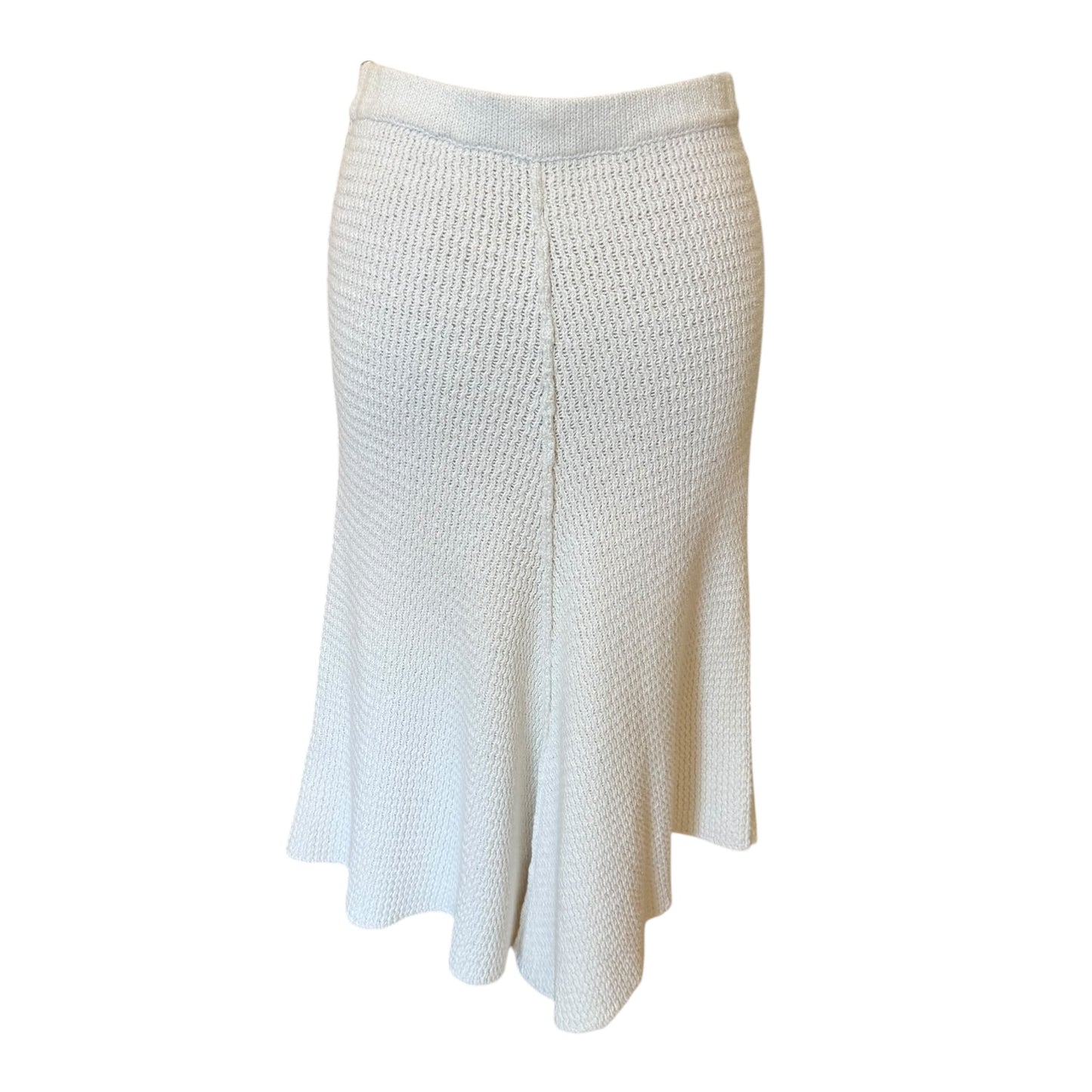 Malene Birger Cream Knit Skirt - 6/8