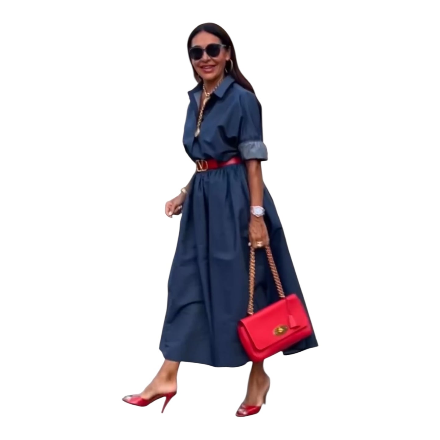 Marielle Stokkelaar Penelope Jeans Dress - one size, up to 16