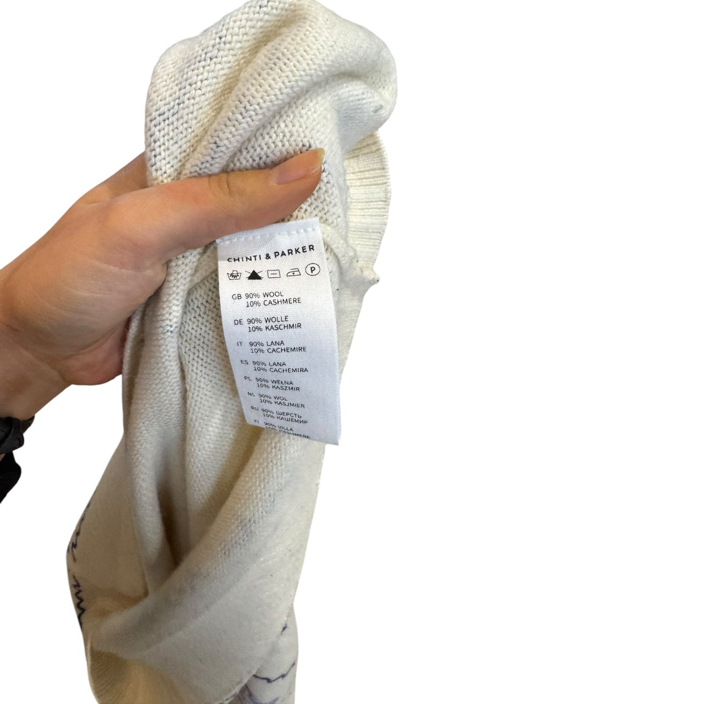 Chinti and Parker La Mer Wool and Cashmere Sweater - 10/12