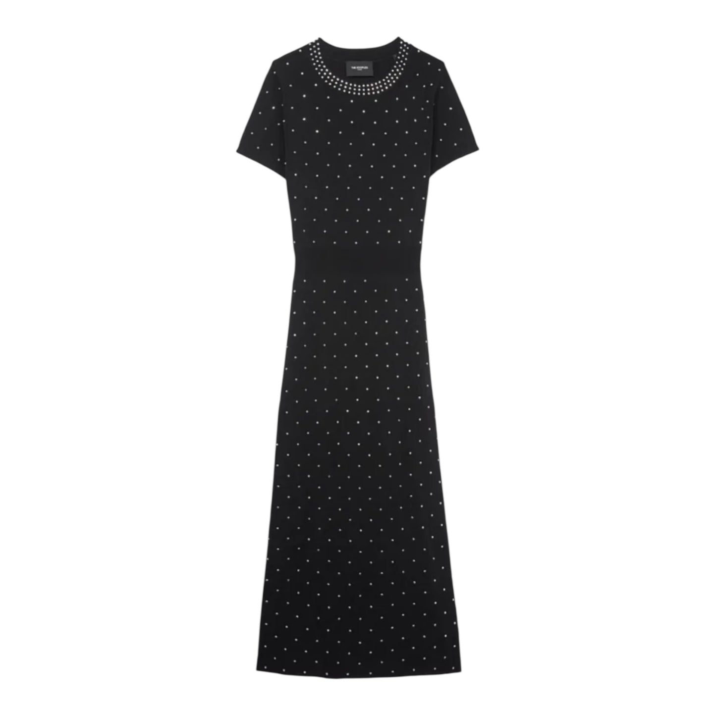 The Kooples Black Silver Studded Dress - 8