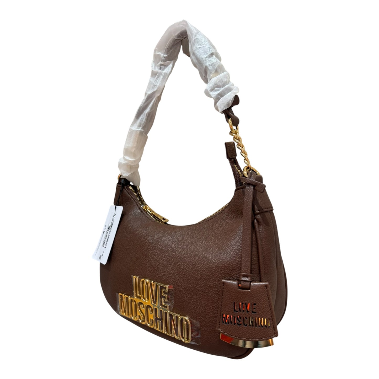 Moschino Cut Out Logo Bag - NEW