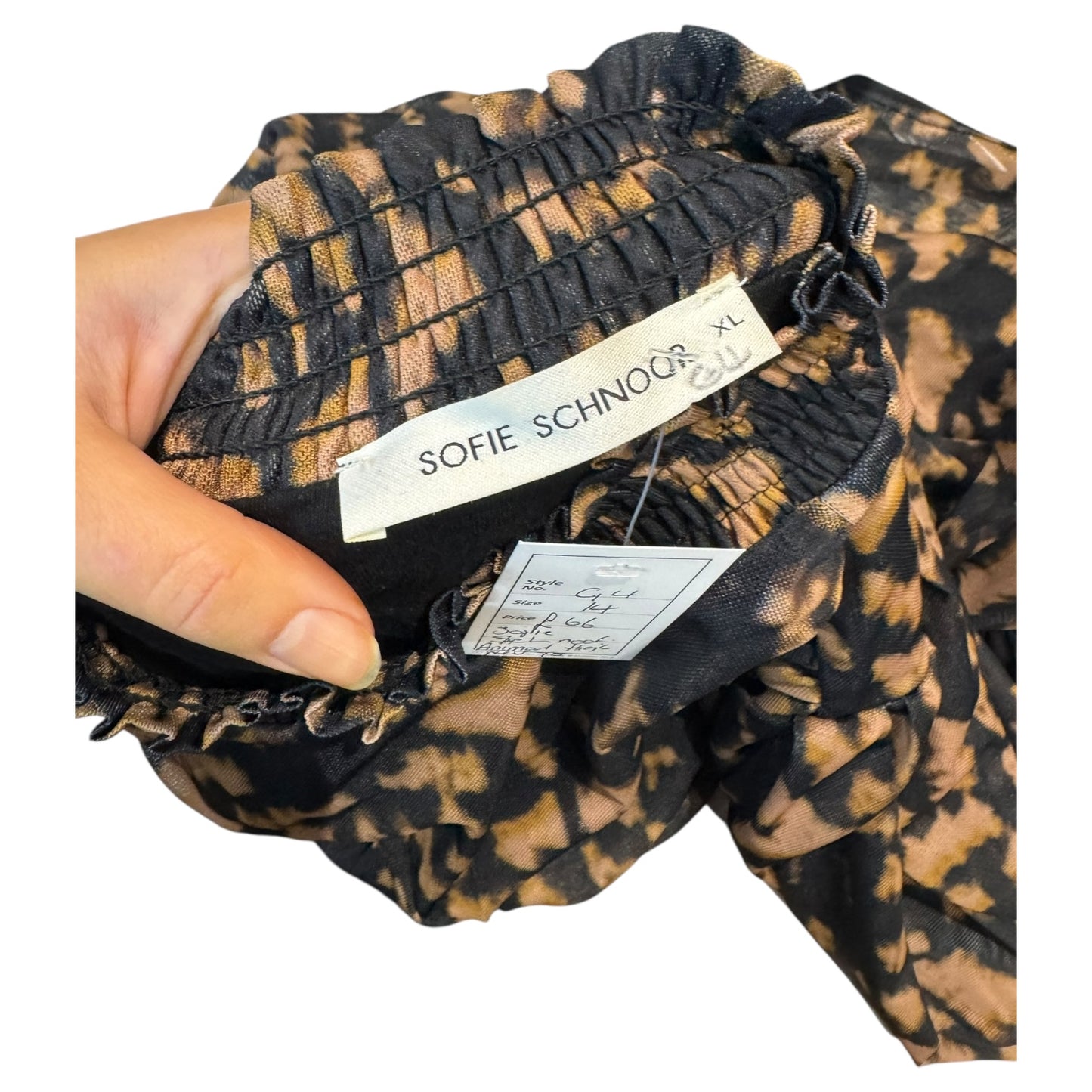 Sofie Schnoor Animal Print High Neck Top - 14