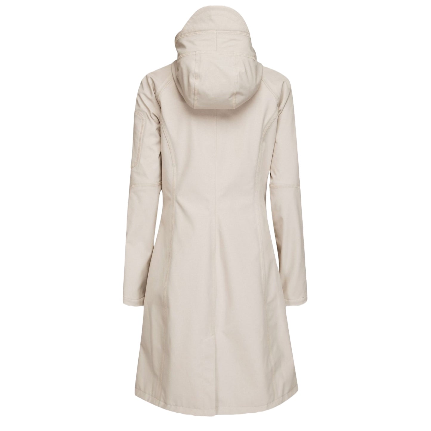 Ilse Jacobsen Waterproof Slim Fit Long Softshell Raincoat - 10/12