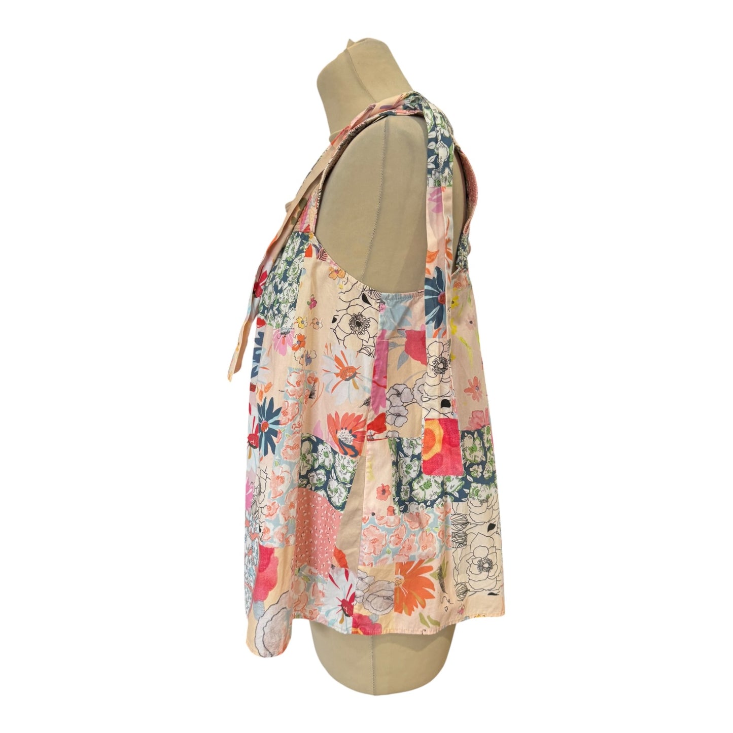 Claudie Pierlot Tie Strap Pattern Top - 12