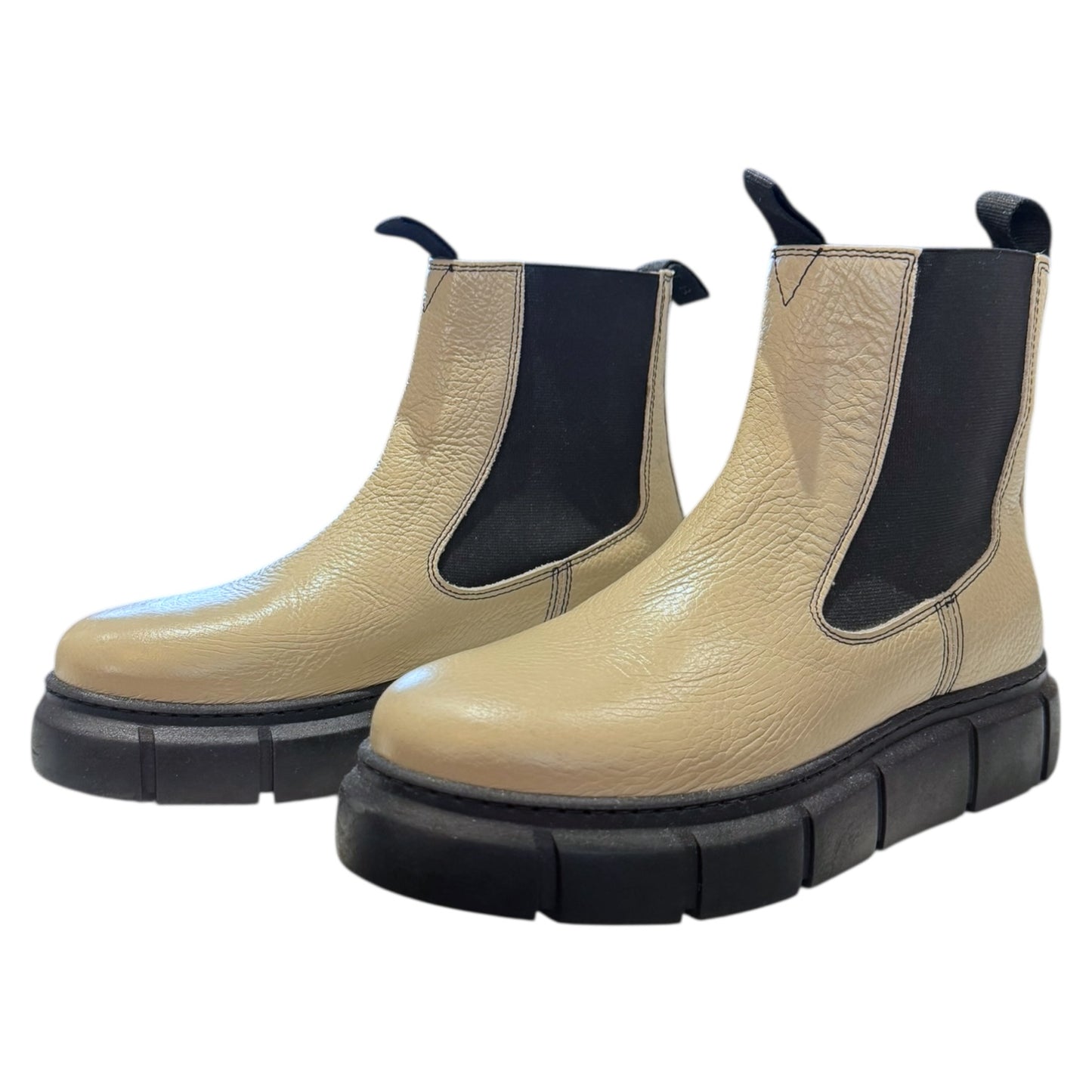 Shoe The Bear Tove Chelsea Boot Leather Beige - 40/7
