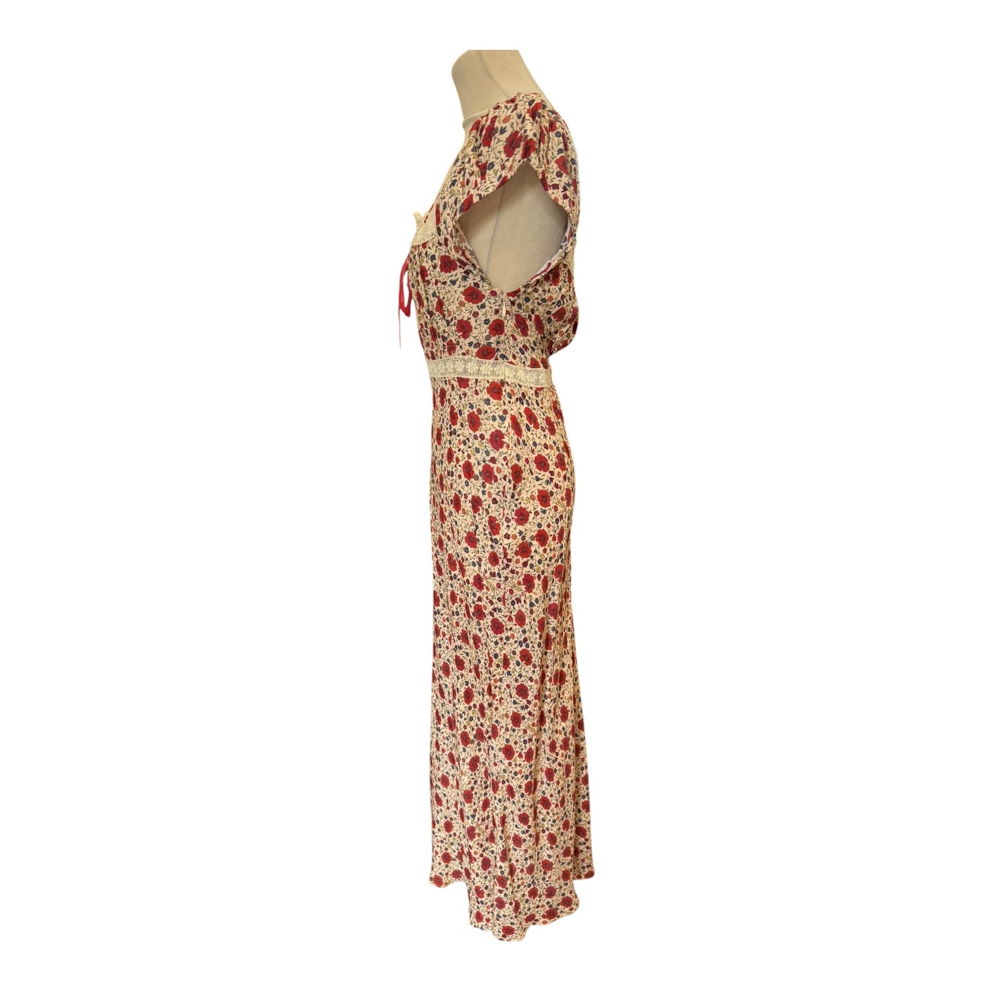 Rixo Maeva Floral-Print Crepe De Chine Maxi Dress - 8/10
